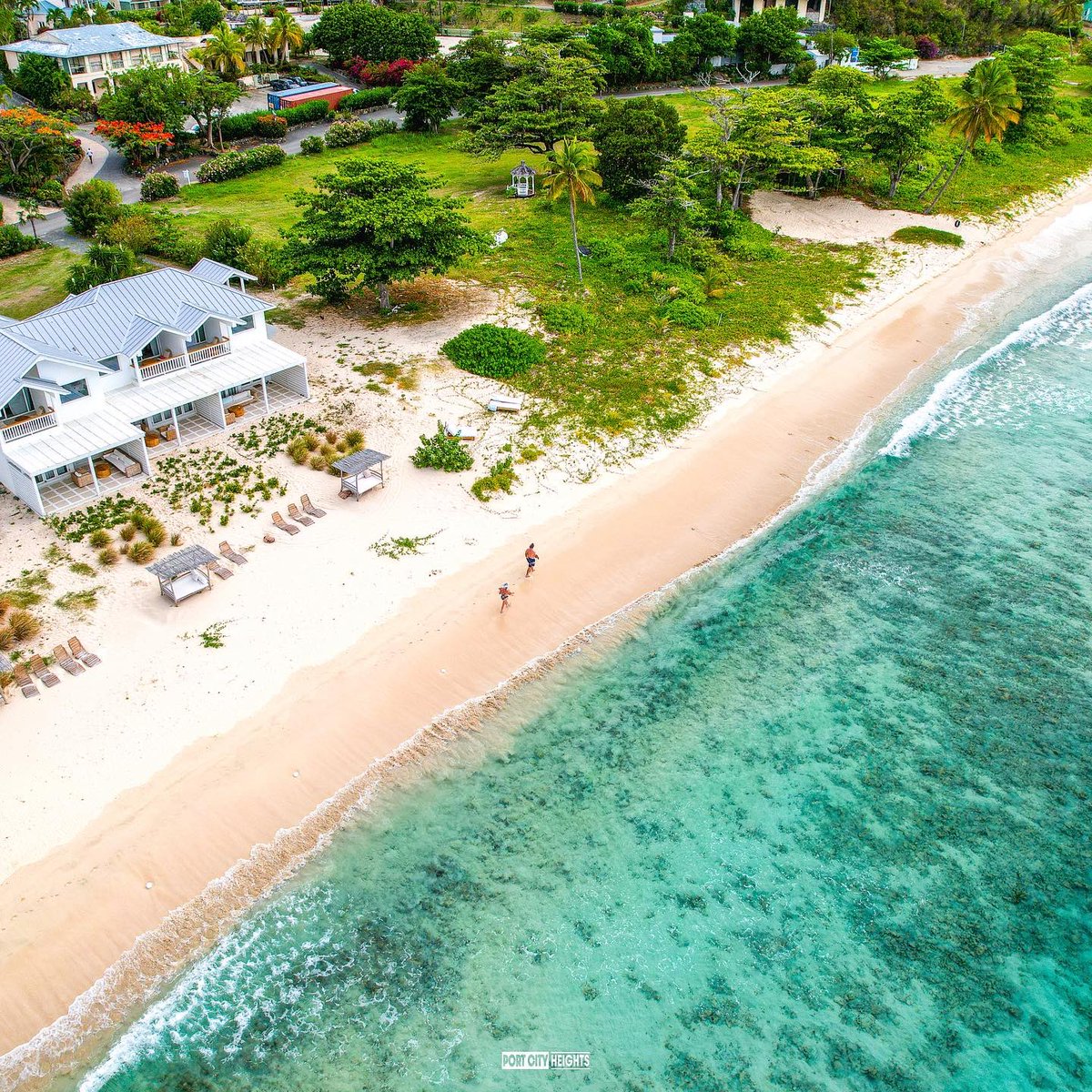 Hanging out at Long Bay Beach in BVI