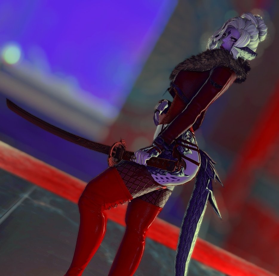 SynNoir_FFXIV's tweet photo. When you ask her what she's going to do about it, and she tells you to fuck around and find out...
#GPOSERS #AuRa #Xaela #NonekoColors #FFXIV_PICTCLIP @FFXIVSNAPS @xivGlams @GPOSERS_FFXIV https://t.co/xR6t3HSxxz