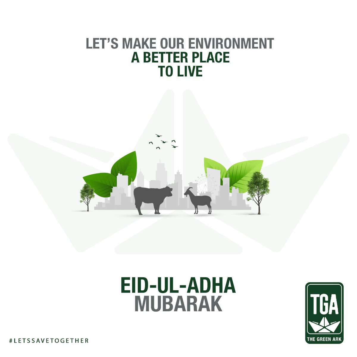 GreenArk3's tweet photo. Let's make our environment a better place to live.
Eid Mubarak!
#Eid #Pakistan #EidMubarak #LetsSaveTogether #Sustainable https://t.co/o72MPIByob