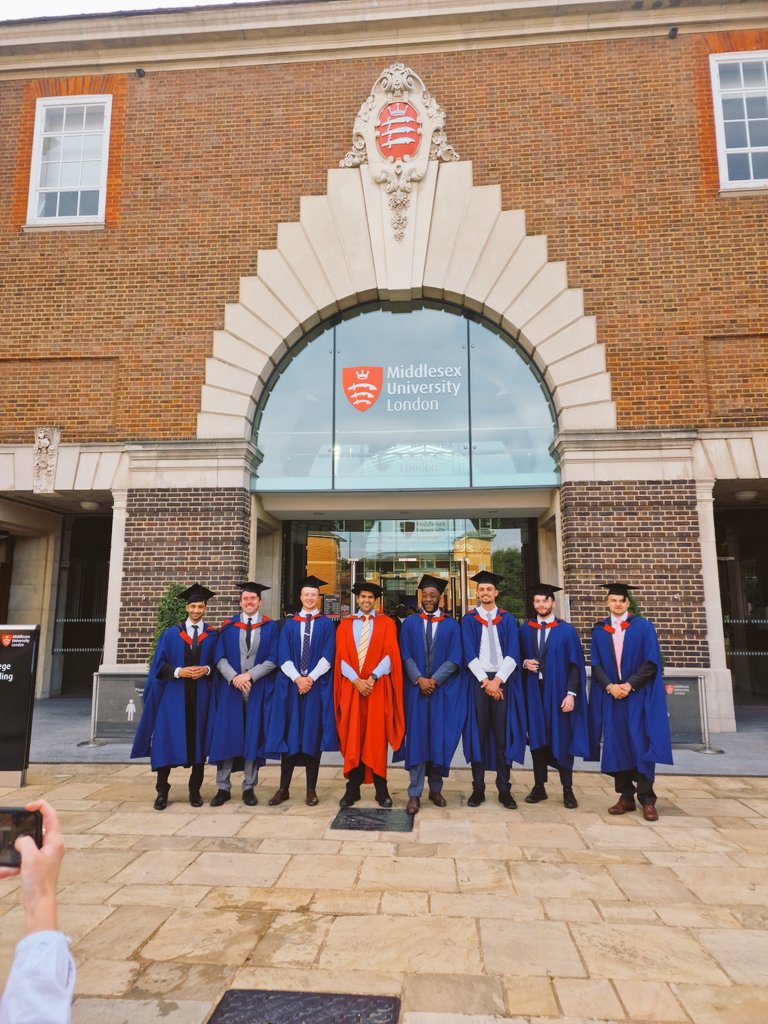 NimaiParmar's tweet image. Very proud to see some of our @MiddlesexUni Bachelor's, MSc and PhD students graduate this week 🎓 after two years of no ceremonies. We celebrated their achievements and heard many great plans for the future! #MDXgrad
