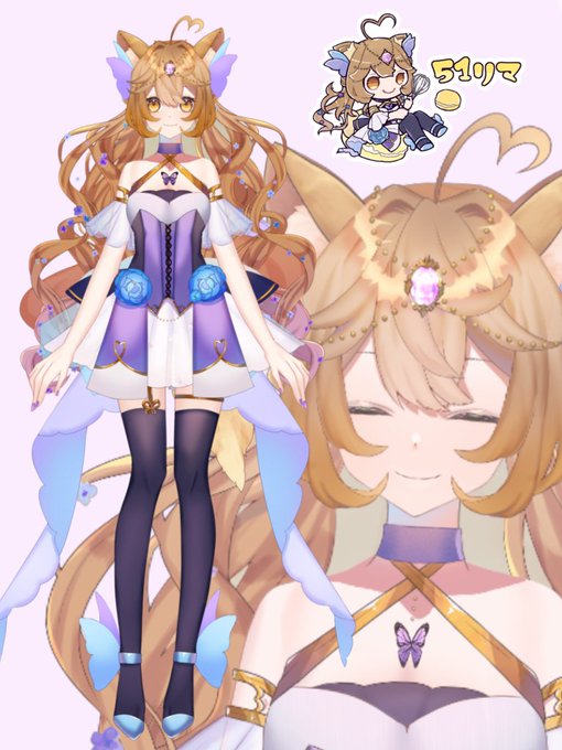 巻き髪のtwitterイラスト検索結果