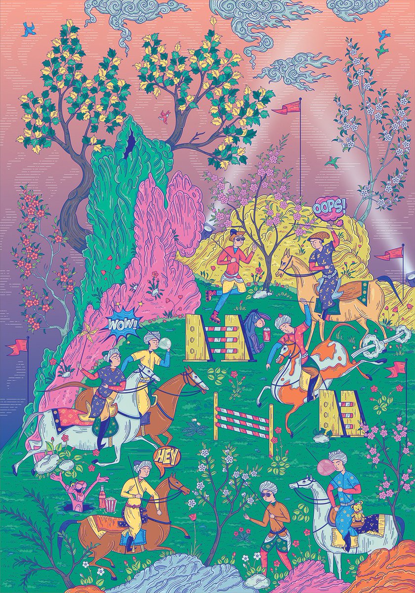 Shidmoaddab's tweet photo. From the Land of Happiness collection
------------
#NFT #NFTs #NFTCommunity #nftart #NFTartist #NFTartwork #NFTProjects #raribleNFT #RaribleArt 
------------ https://t.co/AIKZkoV4kc