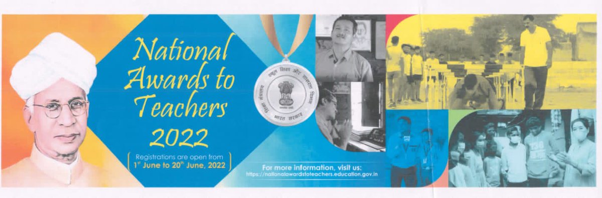 dse_ladakh's tweet photo. @EduMinOfIndia has further extended submission of online self nominations of National Award to Teachers #NAT22 upto 12.07.2022.@MohammadAliAkon
@GyaltsanSonam @EducationKargil @DietLeh @nilp_ladakh @DIPR_Kargil @DIPR_Leh @PIBSrinagar @PIBHRD https://t.co/XUrg00bhCC