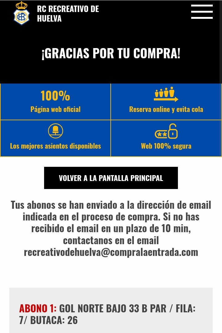 Desde Aroche un año más y van 19, el escudo por encima de la categoría donde juegues.
Siempre RECRE!! <a href="/recreoficial/">RC Recreativo de Huelva</a>