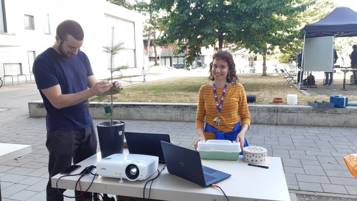 enrico_unigoe's tweet photo. Ready for #ndwgoe ! Come visit us at @uniGoettingen central campus, in front of LSG study building 🏬🌄🌳 https://t.co/XEGTNfAZQb