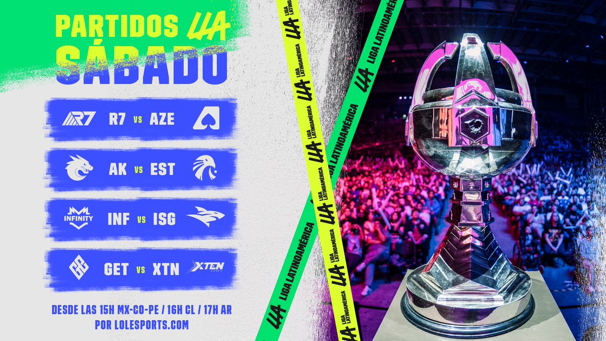 LoL Esports Latinoamérica tweet media