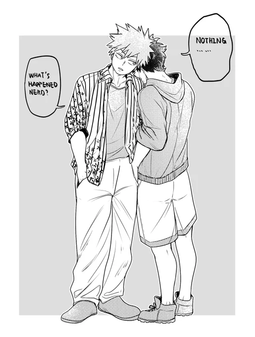 #勝デク 
🥹🥹 