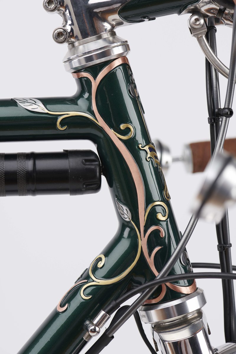 LEL1500km's tweet photo. #LEL2020 rider Jean-sébastien Guilbaud is bringing his handmade bike - how much effort did you put into your set-up! https://t.co/BYRIobvx9Z