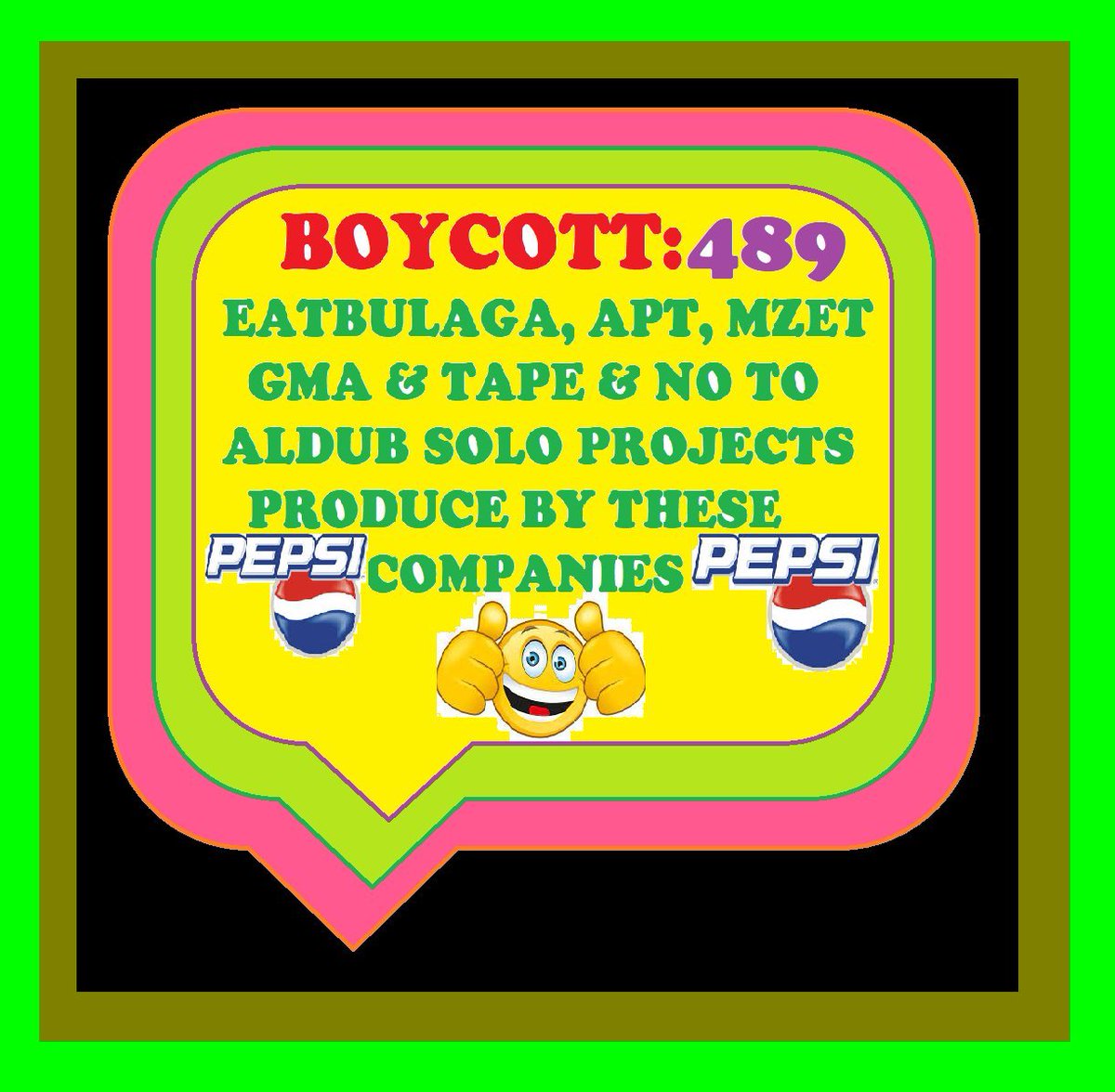 <a href="/DirekMike/">Michael Tuviera</a> <a href="/EatBulaga/">Eat Bulaga!</a> <a href="/marj_so/">Marj So</a> <a href="/pauleenl_sotto/">Pauleen Luna Sotto</a>
 TONY T. AT LOLO BOTS  DO U THINK NAKA GANTI KAYO SA GINAWANG EDITED PIX NI  <a href="/JCarlosCreate/">John Carlos Catalan</a>
, D TROT IS LALO KAYONG NAGALIT SA AMIN😂PIKON TALO😝MASAYA ANG TBADN/ADN🤣
<a href="/thelionspride01/">Blue.jay💙💚❤️02.03👅</a>
#BOYCOTTMZETxAPTxGMA489
#BOYCOTTEBxDGSponsors101