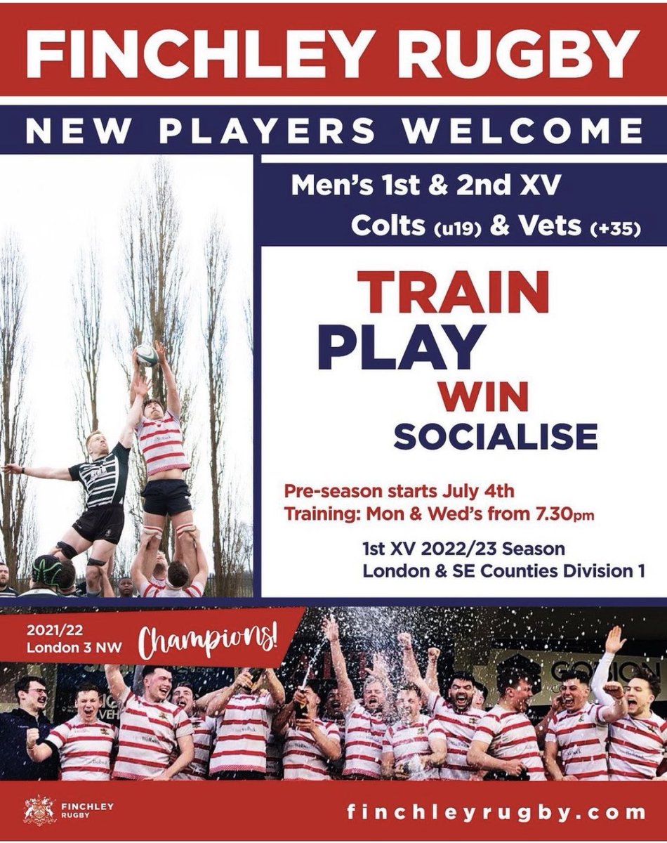 Finchley RFC (@finchleyrfc) on Twitter photo 