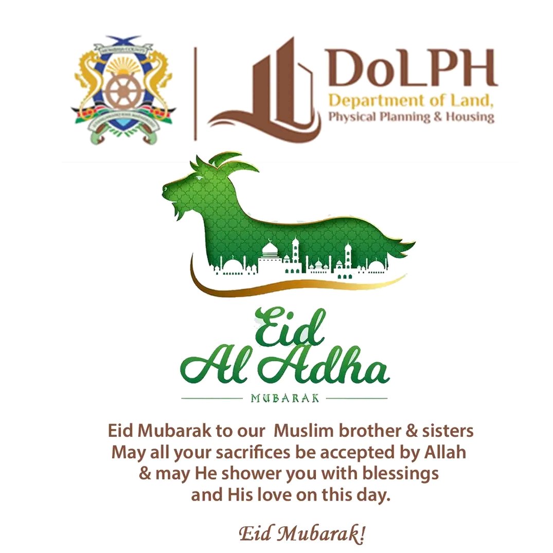 Wishing all Mombasa residents, our Muslim brothers and sisters a happy Eid Al- Adha full of Allah's blessings and favor. #MombasaCounty #EidMubarak #AlAdha