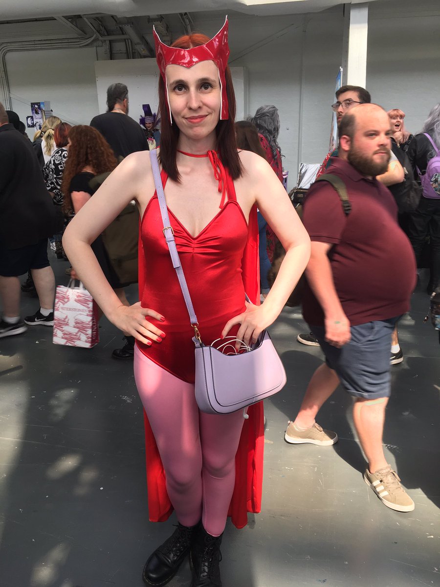 Some #JackKirby cosplay today at @showmasters #LFCC (and a Thunderstrike!)