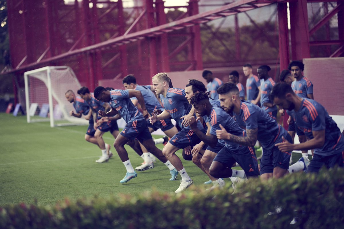 ManUtd's tweet photo. 🏃‍♂️ Plenty more to come. 

#MUFC || #MUTOUR22 https://t.co/9BKzD6ZFCw