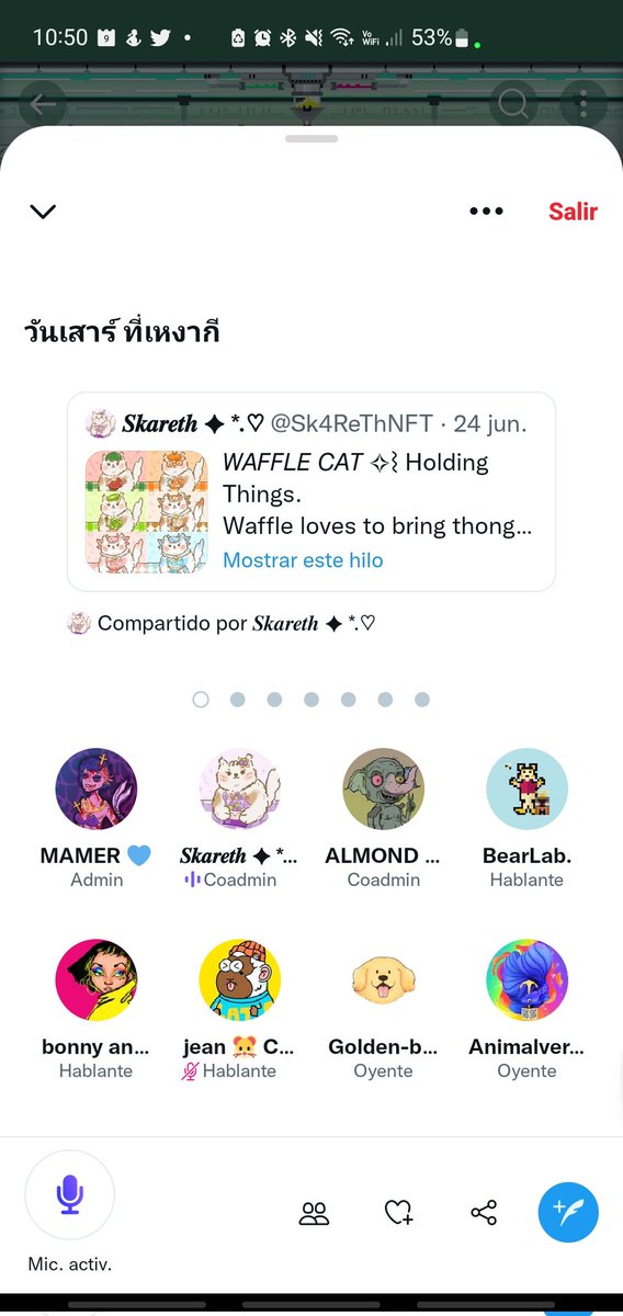 Great to meet you all! Let's stay in touch friends from Thailand 🇹🇭 ❤️
<a href="/mamernft/">Mamer | 𝒞𝓁𝒶𝓈𝓈𝓎 𝒢𝒶𝓃𝑔𝓈𝓉𝑒𝓇 ⋆🎀˚₊ ♡🧜‍♀️</a> <a href="/Almondland_ETH/">ALMOND LAND.Eth</a> <a href="/Sk4ReThNFT/">𝑺𝒌𝒂𝒓𝒆𝒕𝒉 ✦ *. | 𝑳𝒂𝒛𝒚 𝑳𝒂𝒅𝒚 ⋆🎀˚₊ ♡ 🥞</a> <a href="/Golden_Goodboi/">Golden-boi🐕</a>