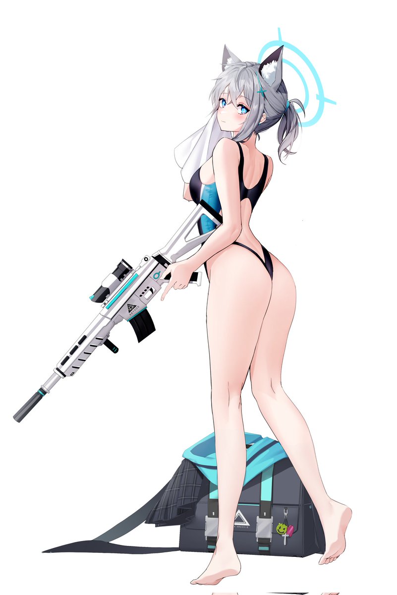 CharFanart's tweet photo. Okay my dear experts, who is the girl with the rifle, the one with the pretty colored hair, and the one with the glowing eyes please and thank you. I like them all. 
#animegirl #asking #fanart https://t.co/TVEkP9i7eB