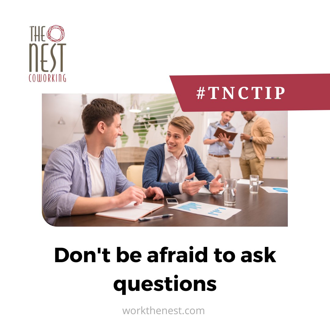 workthenest's tweet photo. #TNCTip
When choosing a particular coworking space, try to talk to the people who work there.
Ask them about the atmosphere, the culture, the staff, the amenities, or their experience there. This will give you a good idea of what you are getting into. You can also ask the e ... https://t.co/P6s6HGHh87