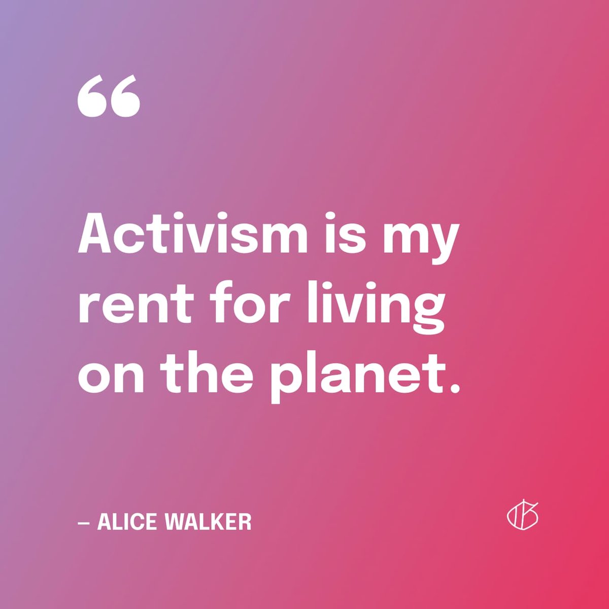 Our rent is due. Every day in big and small ways our community pays the rent.