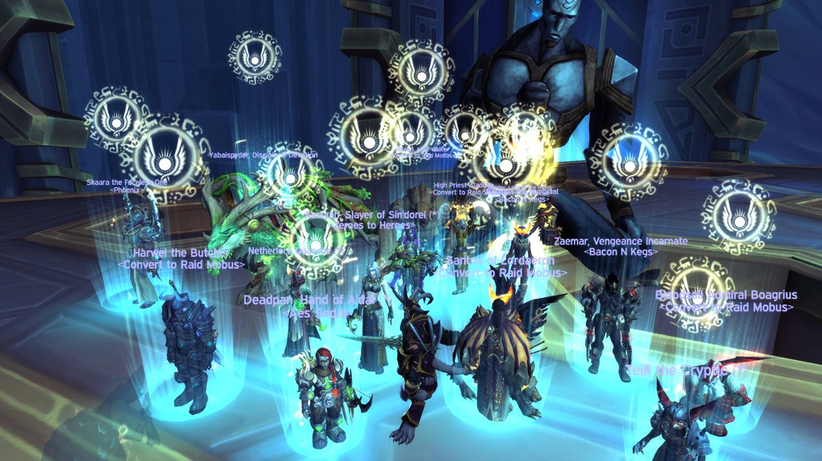 RaidExpendables's tweet photo. AOTC SotFO. All 3 tiers now complete.  Not too shabby for a 1 night a week team @CtRGuild https://t.co/lhppYilT3l