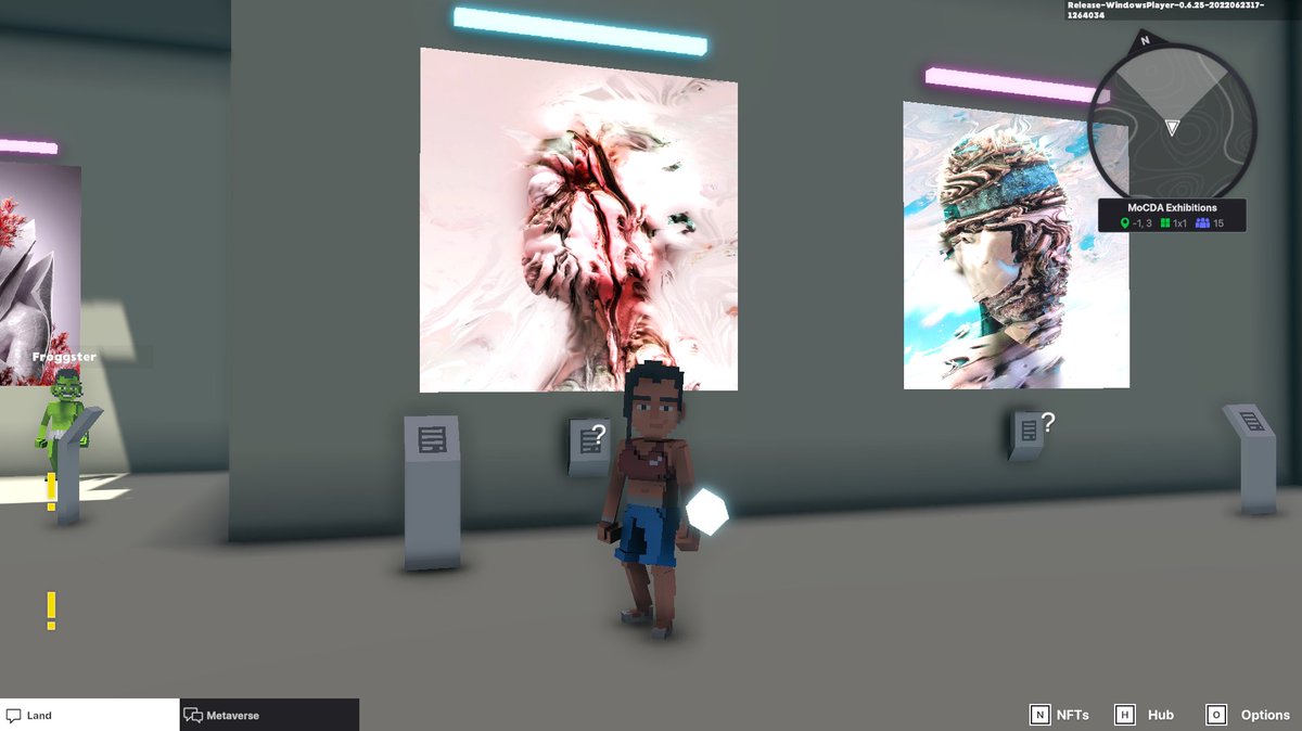 Jesus80252292's tweet photo. @TheSandboxGame @MOCDA_ I just participated in the #TheSandbox weekly contest for a chance to win 200 mSAND! Here is my favorite piece from the ‘Impossible Worlds’ exhibition, check out my screenshot below!
👇 https://t.co/2axZnGQ1ow