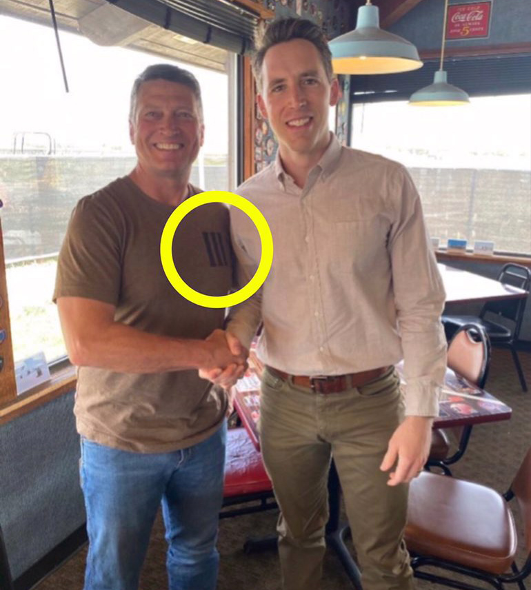 ChrisJustice01's tweet photo. @MuellerSheWrote @RonnyJacksonTX Wonder what Three Percenter Ronny Jackson & traitor Josh Hawley are plotting? Does Dr. Candyman supply drugs too? @January6thCmte https://t.co/zsr9XiXa2G