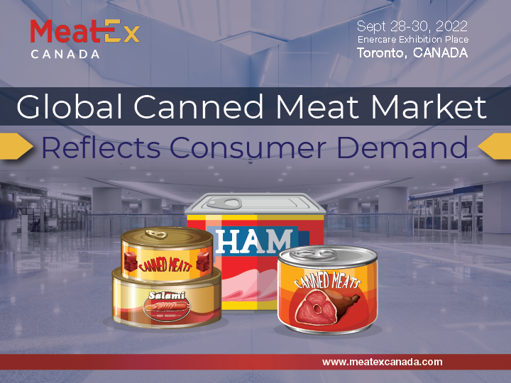 MeatExCa's tweet photo. The Global canned meat market reflects consumer demand
https://t.co/veeSQi5zyp
Register to attend at https://t.co/A8xMJ1Te0O
#MeatExCanada #MeatEx #meatexhibition #meatshow #iffa2022 #meatindustry #meatprocessing #meatbusiness #abattoir #slaughterhouse #butcher #butchery https://t.co/zuFOYXT0tW