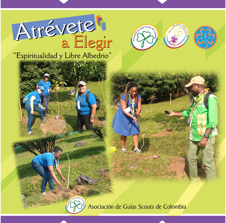Guias_ScoutsCol's tweet photo. En el XXI encuentro mundial de la CICG en Calí, también dejamos nuestra huella por  un #PlanetaVerde, en una campaña sin igual las 23 delegaciones participaron en la siembra de árboles en el Club del Dpto del Valle del Cauca  
#WAGGGS #AtreveteaElegir #AGSC #Colombia @cicgho https://t.co/ebrZLb9jqj