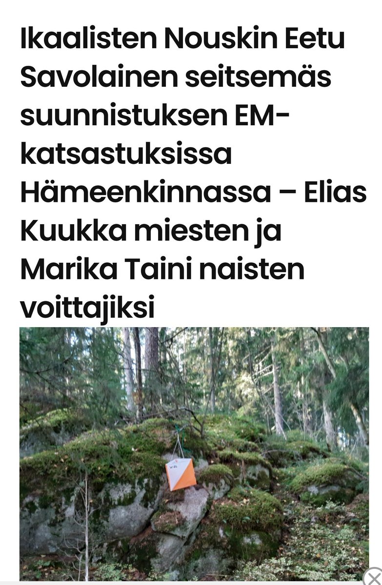 vantero1's tweet photo. @HannuVarkoi Hämeenkinnassa....osataan!😉 https://t.co/3tfXo9NHeA