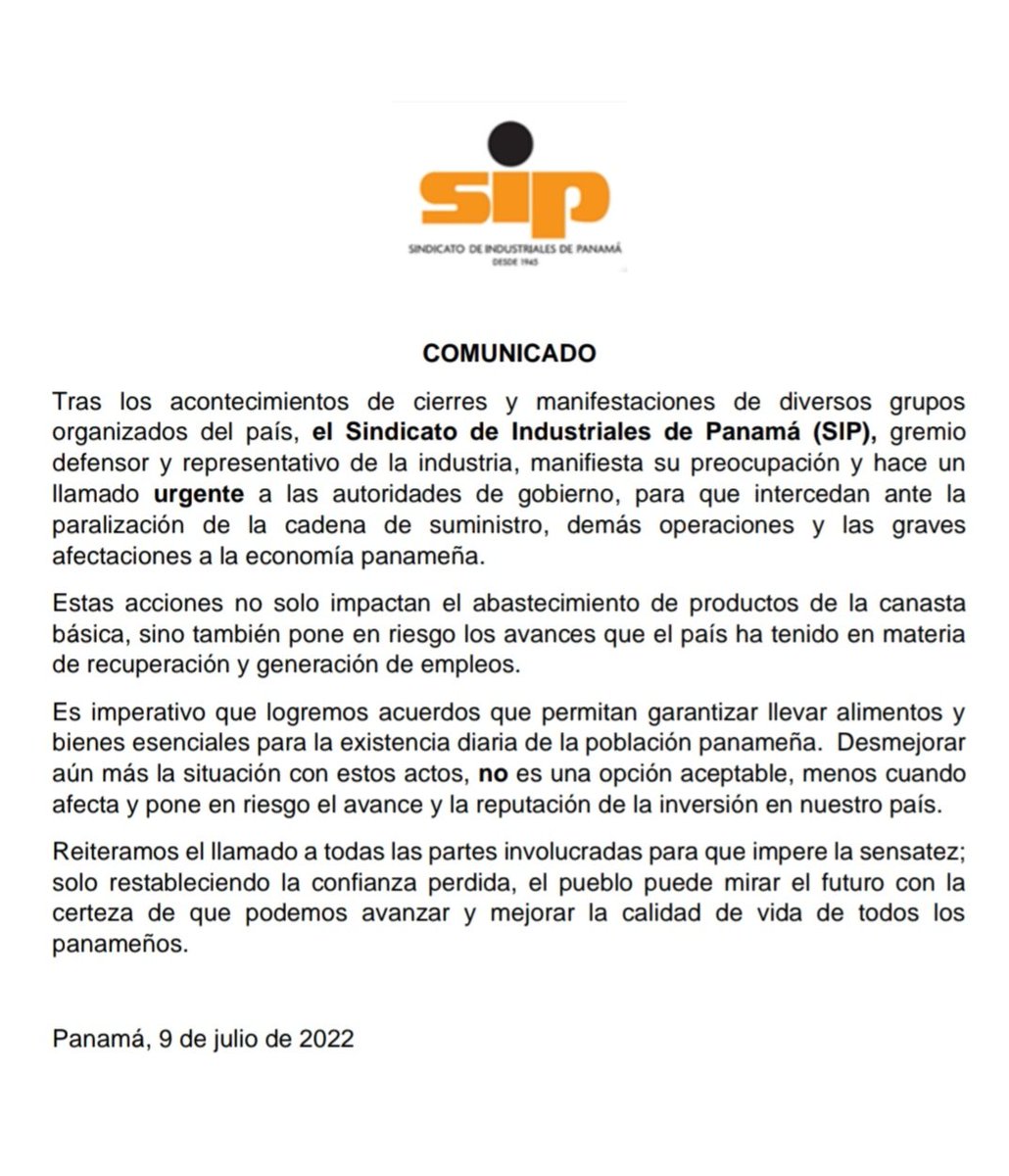 COMUNICADO URGENTE 📢