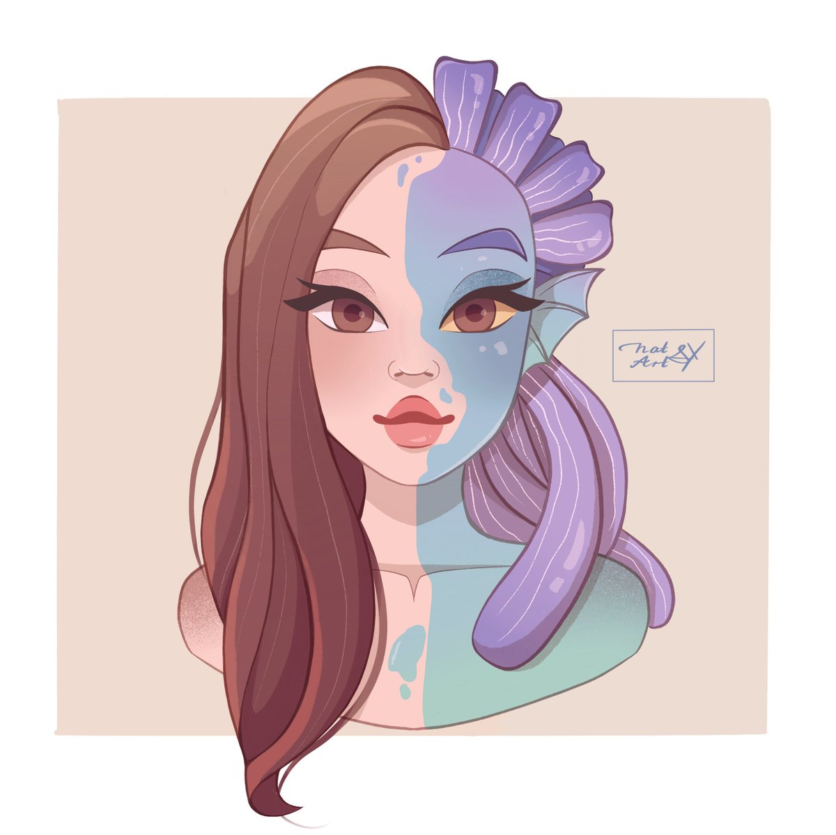 natsyartsy's tweet photo. IG doesn’t seem to like me so giving Twitter a go!

Hi! My name’s Natalia and I draw girls and occasionally cute animals 💕😁

Some of my most popular artworks 👇🏻 https://t.co/yzLok21mMG