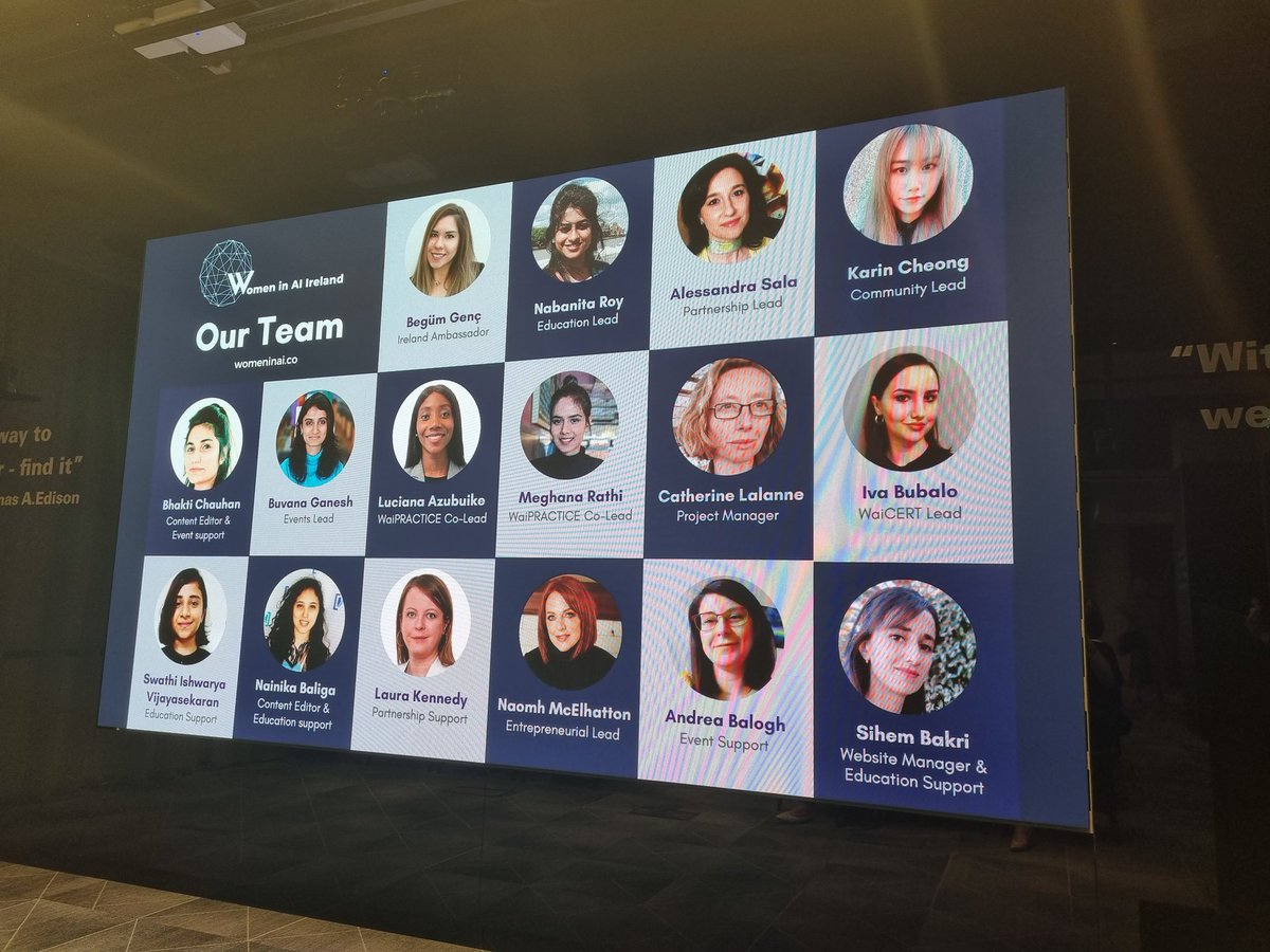 Naomh (@justnaomh) on Twitter photo My first in-person event with <a href="/women_in_ai/">Women in AI</a> Ireland!! Soooooo good to see all the beautiful faces in real life - especially <a href="/dcollinshk/">Derek Collins ☘️</a> 👌
Huge thanks to <a href="/insight_centre/">Insight Research Ireland Centre</a> and <a href="/KPMG_Ireland/">KPMG Ireland</a> for hosting us in #PlatformX My first in-person event with <a href="/women_in_ai/">Women in AI</a> Ireland!! Soooooo good to see all the beautiful faces in real life - especially <a href="/dcollinshk/">Derek Collins ☘️</a> 👌
Huge thanks to <a href="/insight_centre/">Insight Research Ireland Centre</a> and <a href="/KPMG_Ireland/">KPMG Ireland</a> for hosting us in #PlatformX