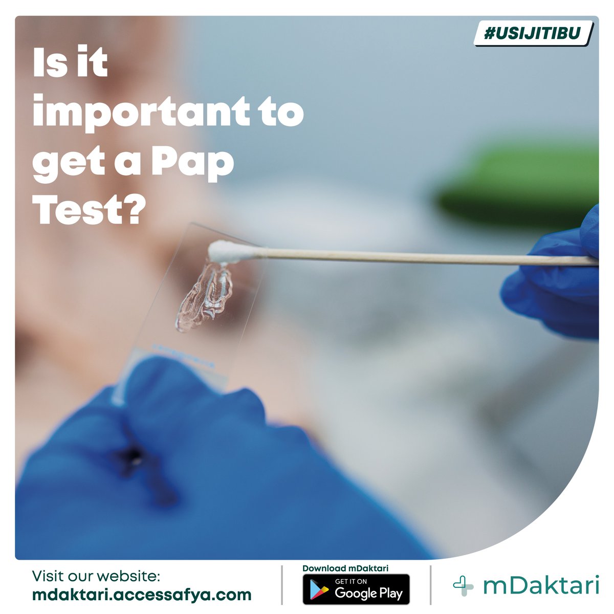 mdaktari_'s tweet photo. A Pap Test looks for cancers on your cervix that might become cervical cancer if it is not treated well. A Pap smear may also find other conditions such as infections or inflammation. Do you think that it is important to get a pap smear? Leave some of your thoughts down below. https://t.co/WhCHxC3qEd