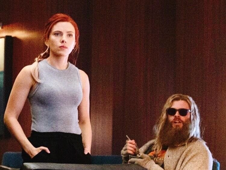 doraemaynat's tweet photo. thor odinson including natasha romanoff on his tattoos, yeah we deserves to see more of their friendship. #ThorLoveAndThunder https://t.co/7ZHt2SjRIu