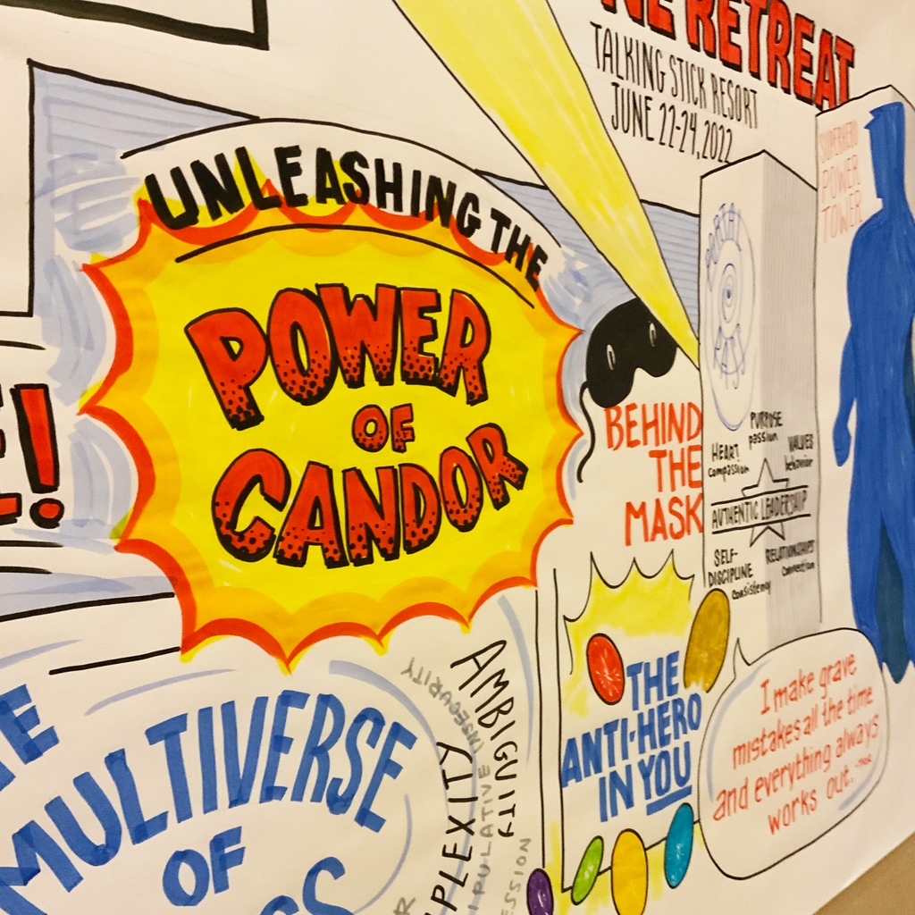 Another successful One Retreat! #Goodwill of Central/Northern #Arizona is positioned for explosive growth as they take on bigger challenges to end #poverty through the power of work. Their #culture work makes their growth sustainable. #26LettersAZ #workculture