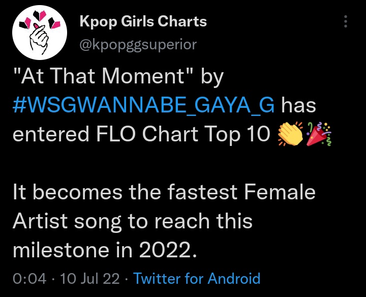 DreamBoumKiss's tweet photo. " THE FASTEST FEMALE ARTIST SONG in 2022 " in FLO &amp; MELON CHART 😱😱😱😱😱😱

Dangg #WSGWANNABE_GAYA_G did that yeorobun 👏🏻👏🏻👏🏻🔥🔥🔥

#LABOUM #SOYEON #라붐 #소연 #흰 #HYNN #이보람 #LEEBORAM #정지소 #JUNGJISO #HangoutWithYoo #눌명뭐하니 @officialLABOUM https://t.co/hYSINIIi0R