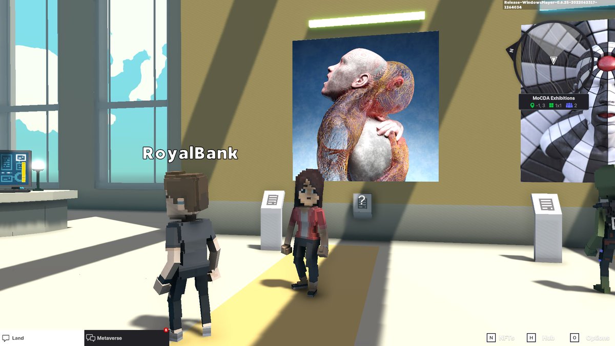 Kandy63640951's tweet photo. @TheSandboxGame @MOCDA_ I just participated in the #TheSandbox weekly contest for a chance to win 200 mSAND! Here is my favorite piece from the ‘Impossible Worlds’ exhibition, check out my screenshot below!
👇 https://t.co/yLIKjZ66fp