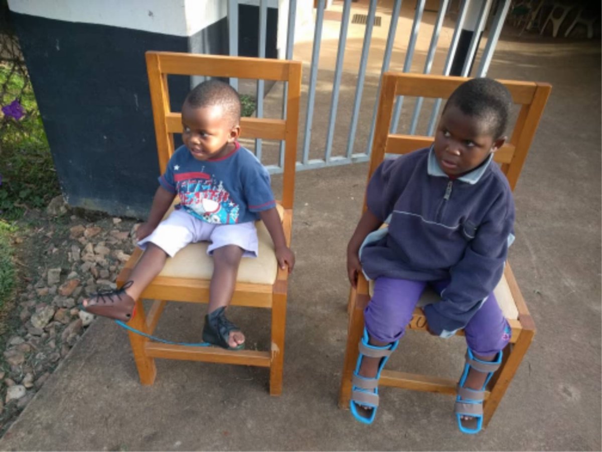 chilli_children's tweet photo. Remember Obed and Dismas? These two brothers both had bi-lateral clubfoot and now have healed from their operation at CORSU. We're praising God for how He's worked in their lives. https://t.co/cFsd4sWhPY