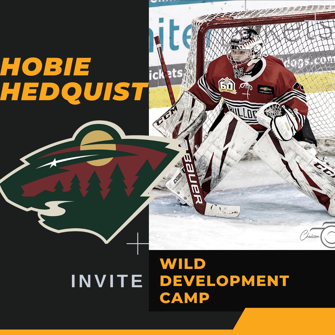 Good luck to <a href="/HobieHedquist/">Hobie Hedquist</a> who will skate at the <a href="/mnwild/">Minnesota Wild</a> 2022 Development Camp July 12-14th in St Paul. #bulldogshockey #hockeyvalley