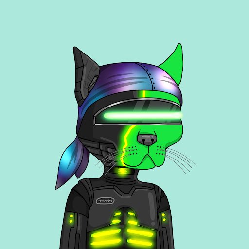 #NewNFTProfilePic NFT by <a href="/GutterClones/">Gutter Clones</a> 

Happy Caturday! #GangGang