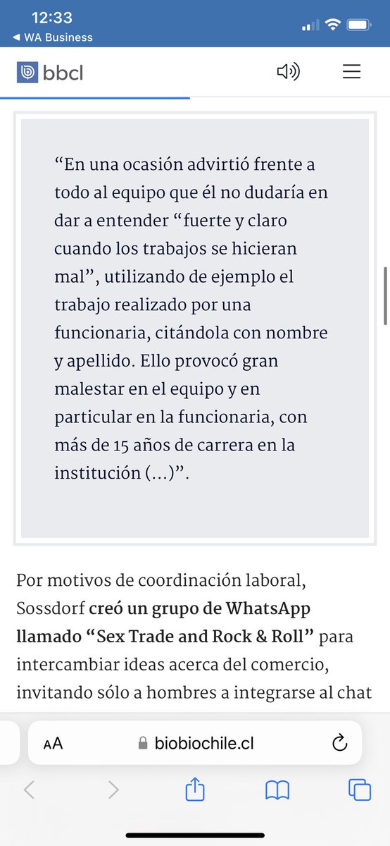 pablobond69's tweet photo. Averiguen FERNANDO SOSSDORF no fue despedido a pesar de las denuncias, ademas con su arrogancia mantiene el ambiente laboral tenso y amedrenta al personal estatal.
BORIC APITUTA WEONES IDEOLOGIZADOS Y NADA PREPARADOS PARA LOS CARGOS. Ademas denigran al personal de planta. #Rechaz https://t.co/CjzoijJDB3