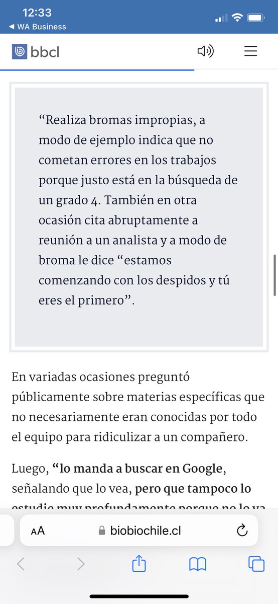 pablobond69's tweet photo. Averiguen FERNANDO SOSSDORF no fue despedido a pesar de las denuncias, ademas con su arrogancia mantiene el ambiente laboral tenso y amedrenta al personal estatal.
BORIC APITUTA WEONES IDEOLOGIZADOS Y NADA PREPARADOS PARA LOS CARGOS. Ademas denigran al personal de planta. #Rechaz https://t.co/CjzoijJDB3
