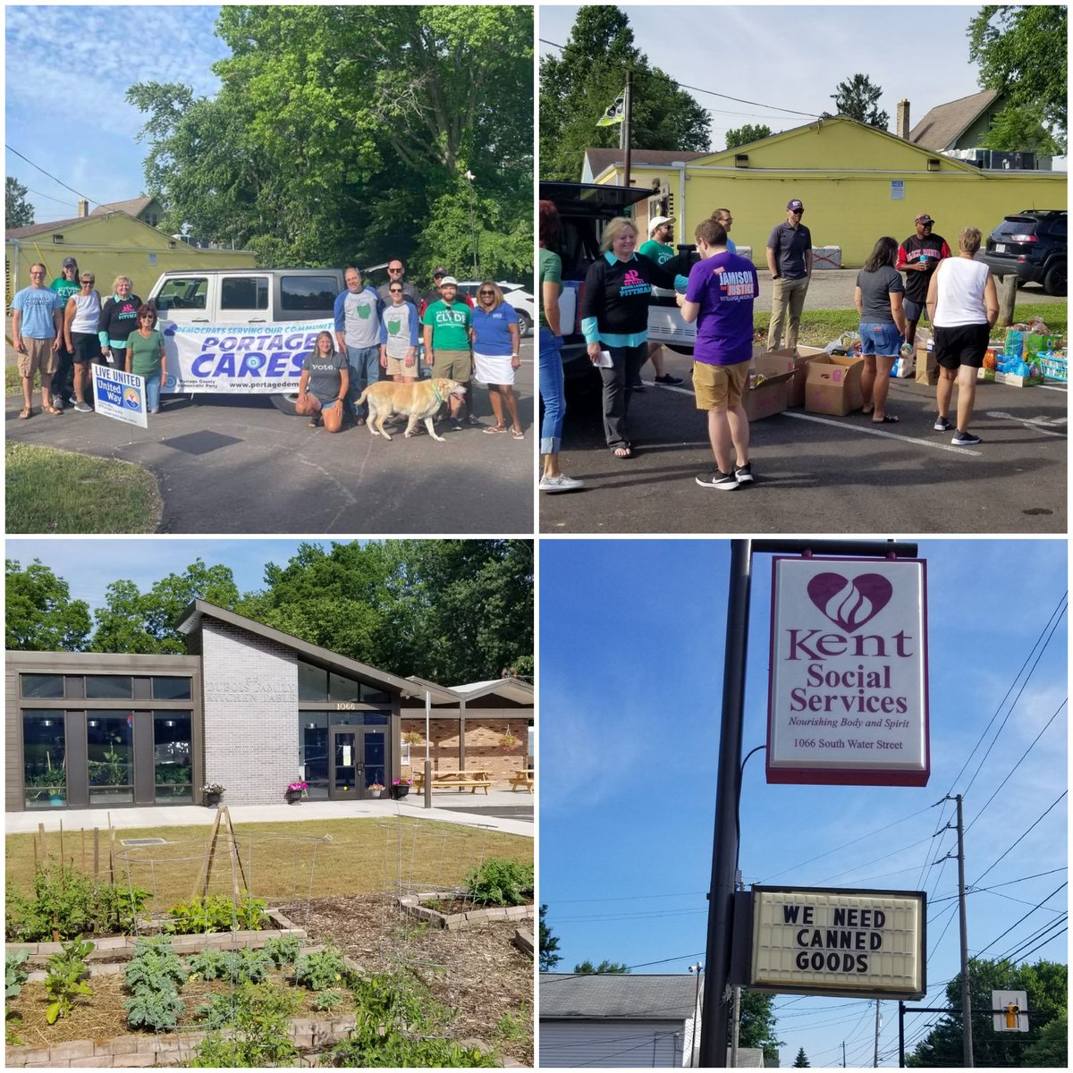 MaryJaneTrapp's tweet photo. I am passionate about cooking, but I am even more passionate about addressing food insecurity.  I was able to tour the wonderful new food center at Kent Social Services today before our Portage Cares food drive. #portagecares #supportlocalfoodbanks https://t.co/UvH3DWMcVx