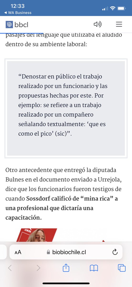 pablobond69's tweet photo. Averiguen FERNANDO SOSSDORF no fue despedido a pesar de las denuncias, ademas con su arrogancia mantiene el ambiente laboral tenso y amedrenta al personal estatal.
BORIC APITUTA WEONES IDEOLOGIZADOS Y NADA PREPARADOS PARA LOS CARGOS. Ademas denigran al personal de planta. #Rechaz https://t.co/CjzoijJDB3