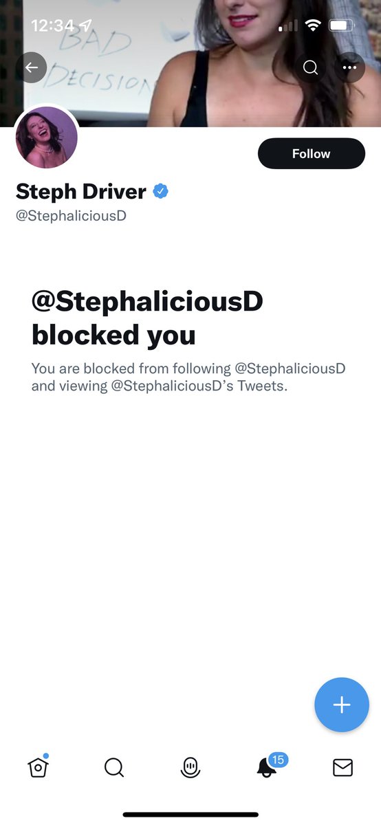 stoolpresidente's tweet photo. For anybody who missed what this lunatic said before grabbing her ball and running to the hills screaming bloody murder.  

(I love the pre block from people I didn’t even know existed) https://t.co/NGpUWxLavn