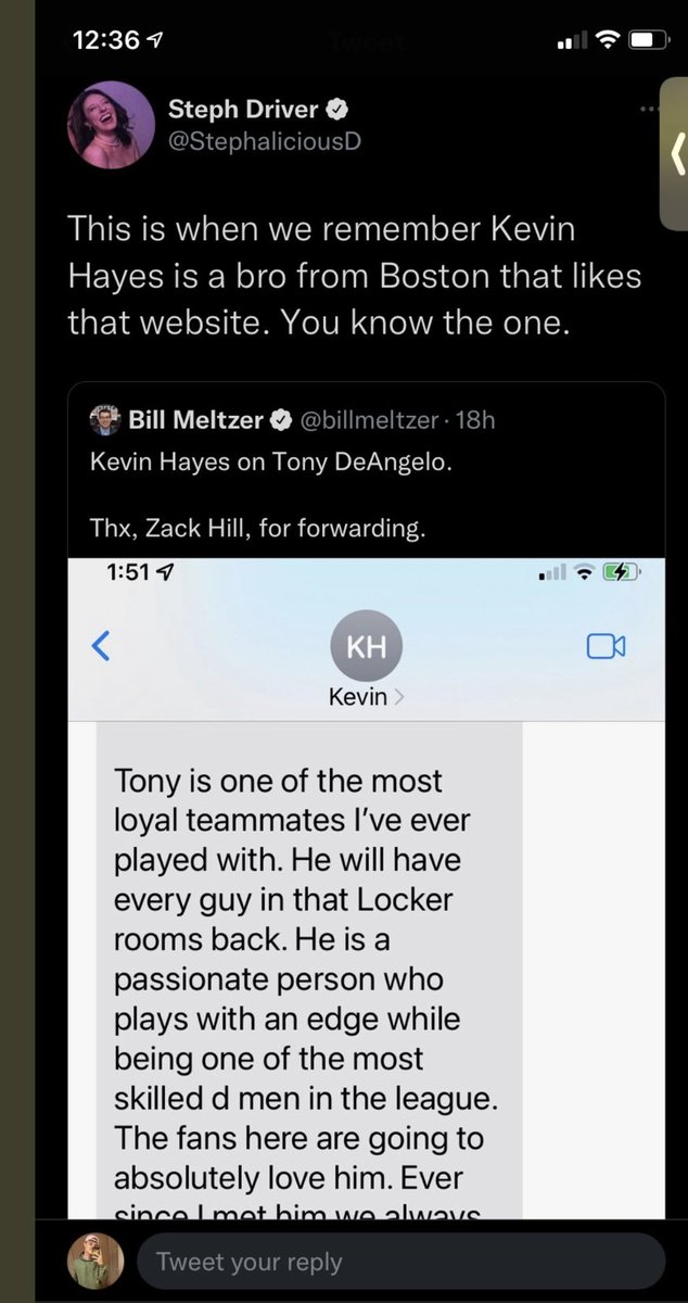 stoolpresidente's tweet photo. For anybody who missed what this lunatic said before grabbing her ball and running to the hills screaming bloody murder.  

(I love the pre block from people I didn’t even know existed) https://t.co/NGpUWxLavn