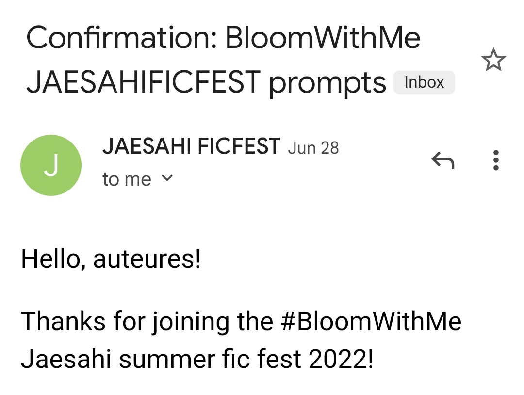 auteures's tweet photo. despite of my other on-going aus, I just can't say no to Jaesahi so... #imjoining the #BloomWithMe #JAESAHIFICFEST 2022 ✨ please look forward to it with great enthusiasm our dear readers 💛
-Belle https://t.co/chiIJ0SZMr