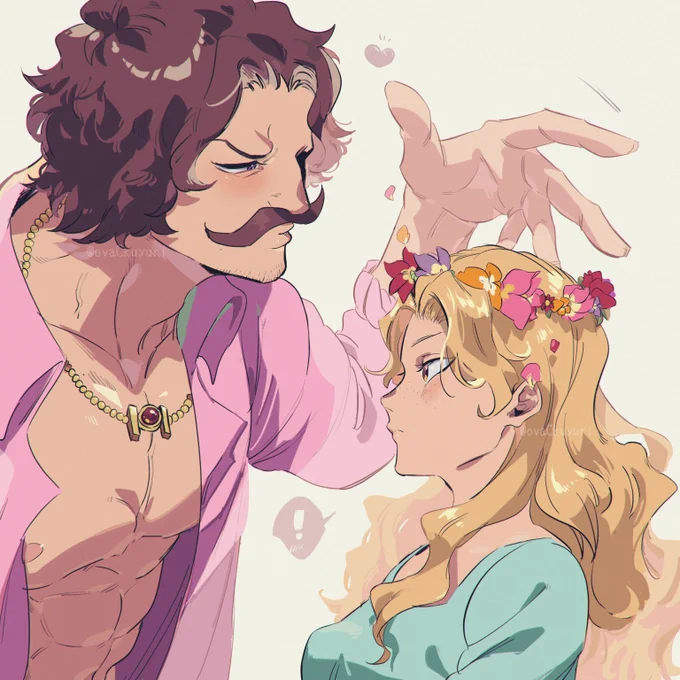 ロジャルジュ👑🌺
「 似合うと思ってよォ…… 」 