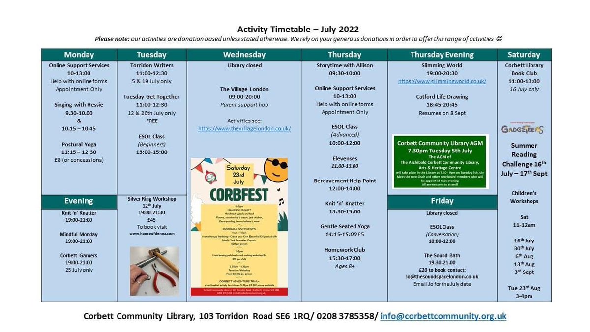 Corbett Community tweet media