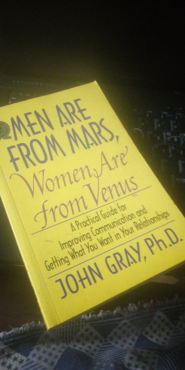 Paulechidi's tweet image. So from request, i would analyze this book, by sharing some important points i noted that will help relationship and even marriage between man and woman,
How we can compliment & understand each other better... THREAD 1/13