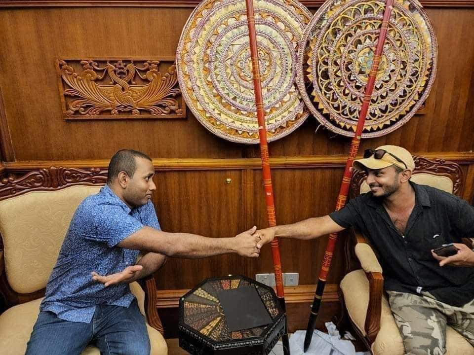 📸 Protesters in President's official residence