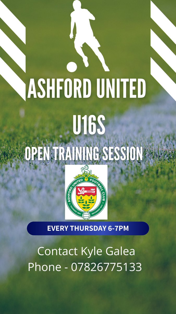 KyleGalea18's tweet photo. After 3 years away with Lydd Town, I’m back home at @AshfordUnitedFC and I’m looking for players who will buy into my new project at the club!

Contact me if interested 🙌🏻 https://t.co/KALoGXmQfN